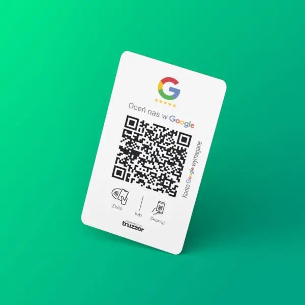 Karta NFC Wizytówka Oceń nas w Google - obrazek 2